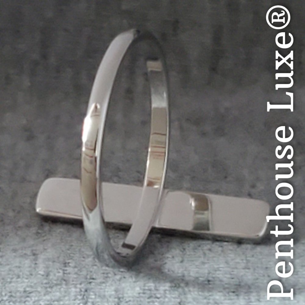SOLID 925 Sterling Silver Silver Moon Phase Vertical Stacked Ring - Picture 3 of 6